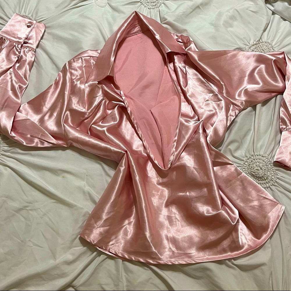 Pink blouse